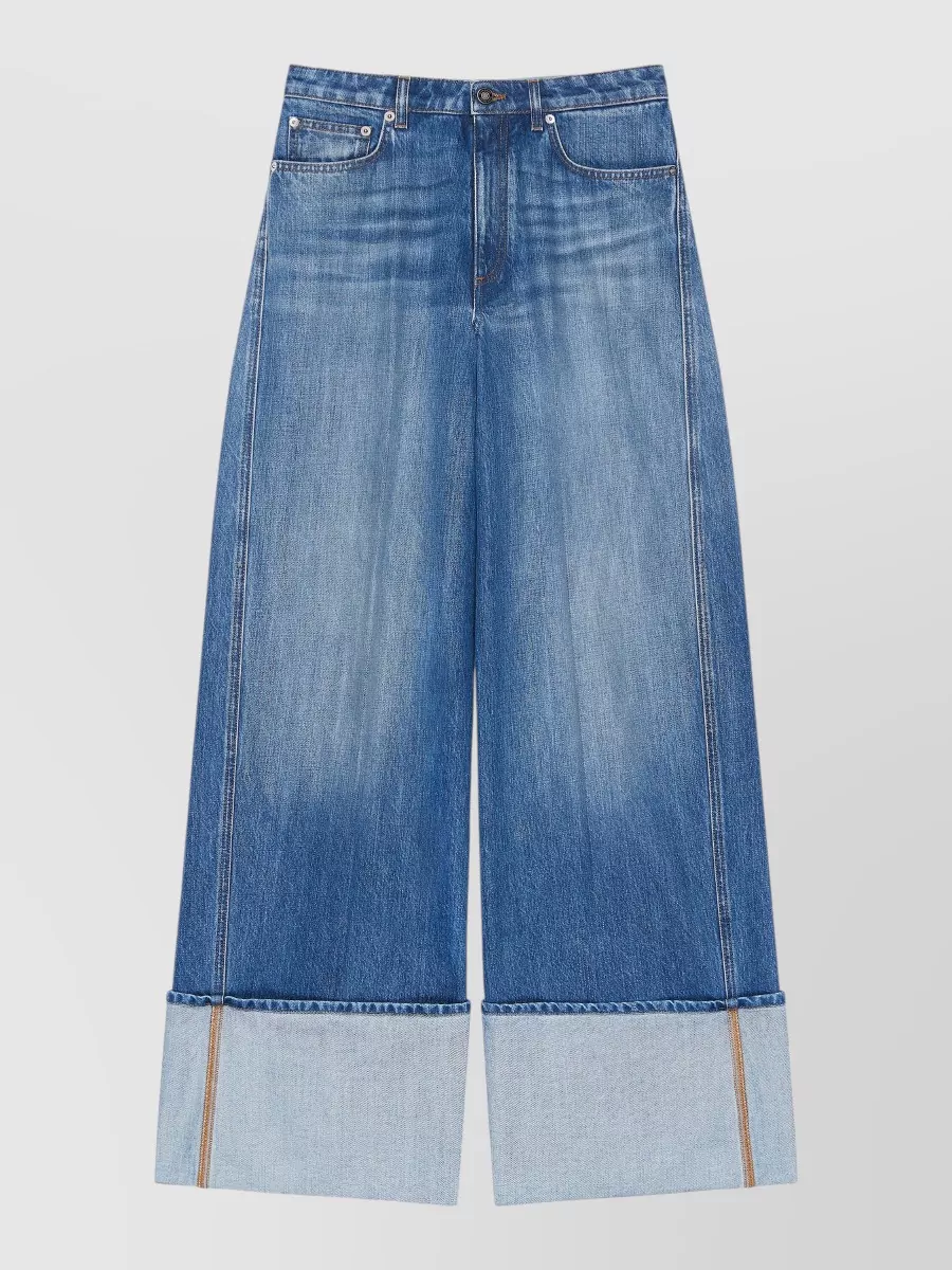 Givenchy denim wide-leg jeans