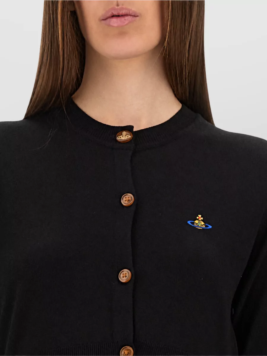 Vivienne Westwood Cashmere-Blend Cropped Cardigan