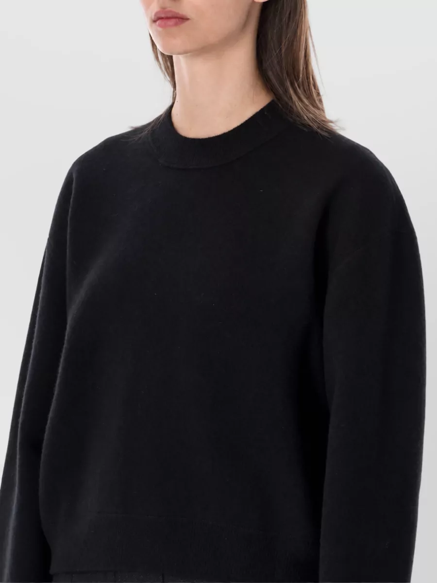 Studio Nicholson Cashmere Wool Knit Sweatshirt