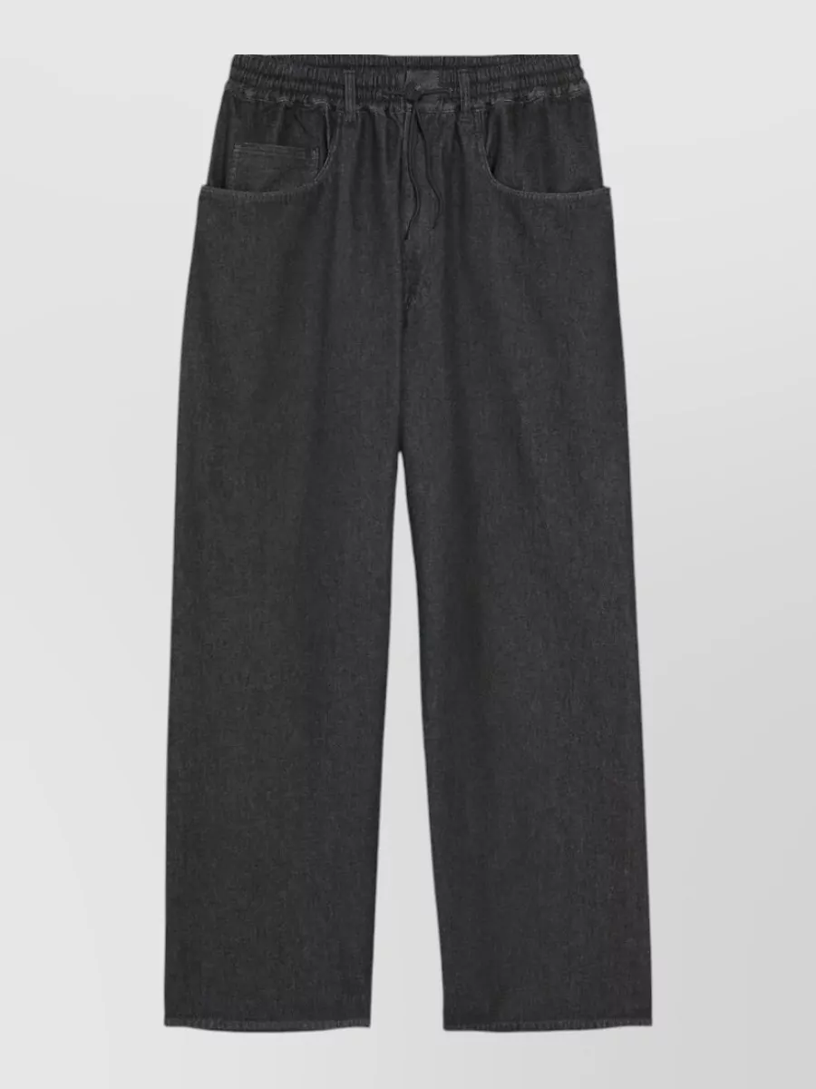 Y-3 loose-fit full-length jeans