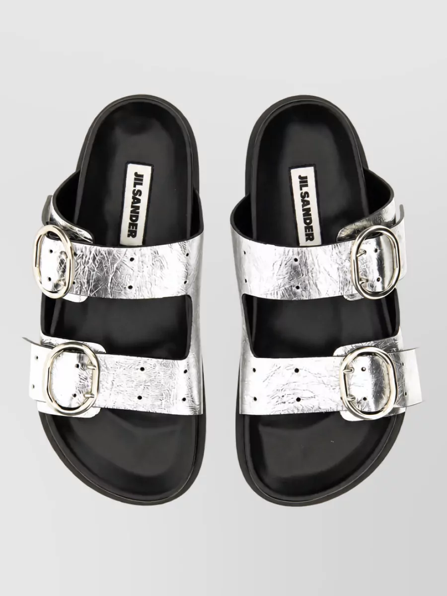 Jil Sander Leather Sandals
