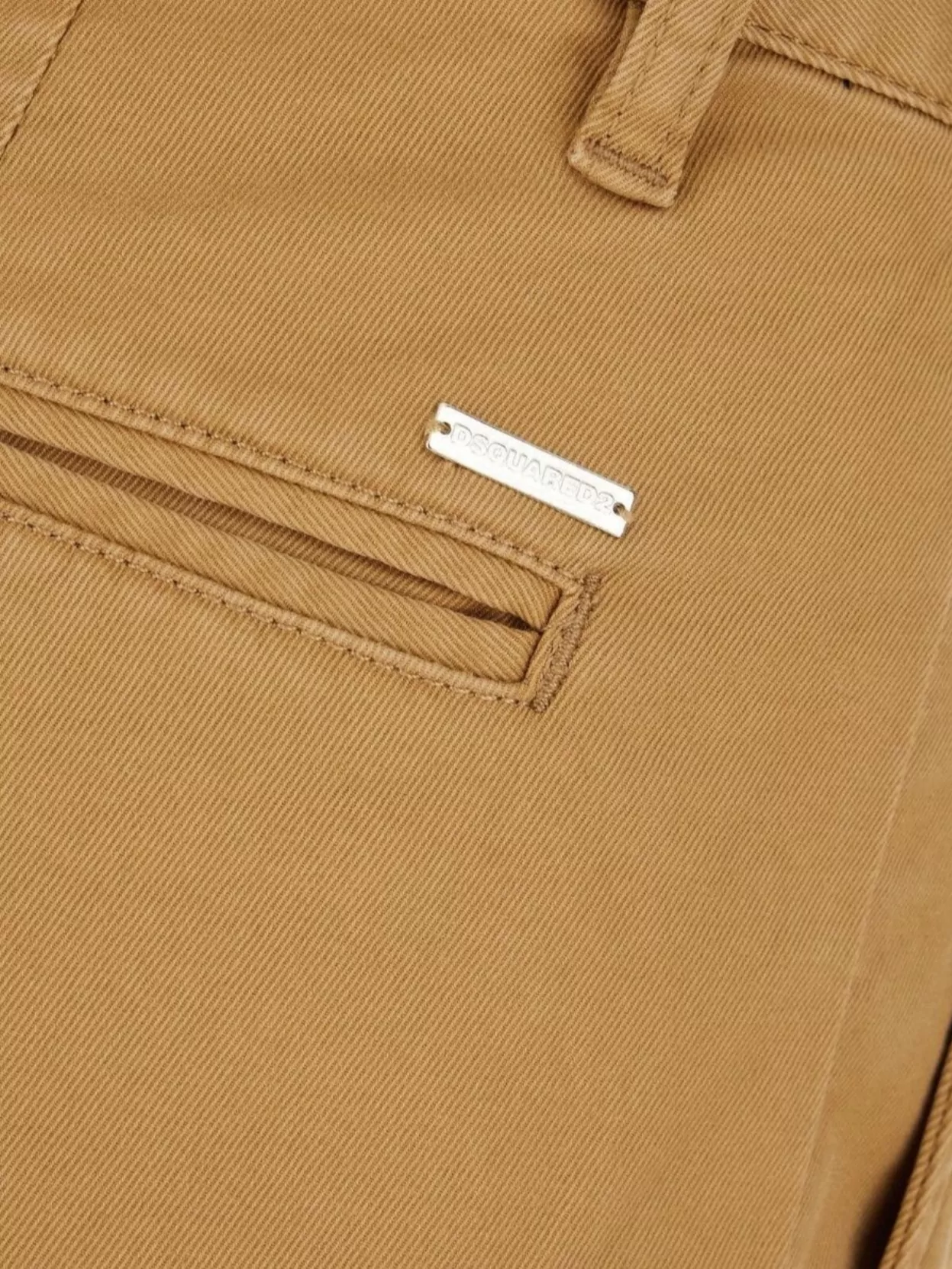 Dsquared2 Cotton Stretch Chino Pants