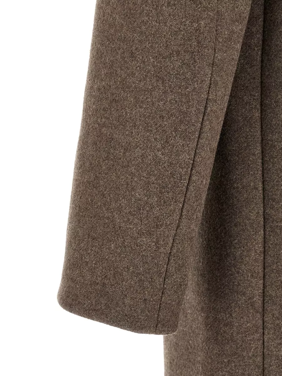 Dries Van Noten Wool Single-Breasted Coat