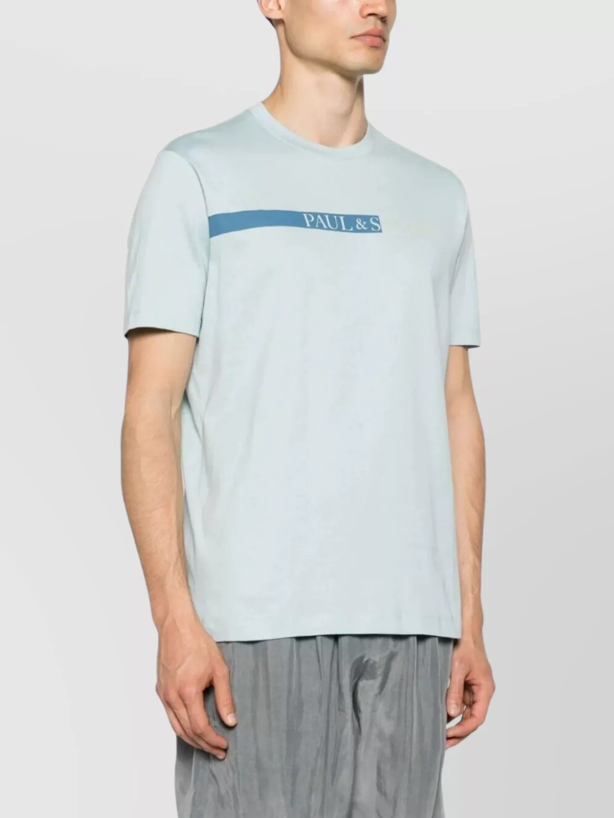 Shop Paul & Shark Printed Crew Neck T-shirt