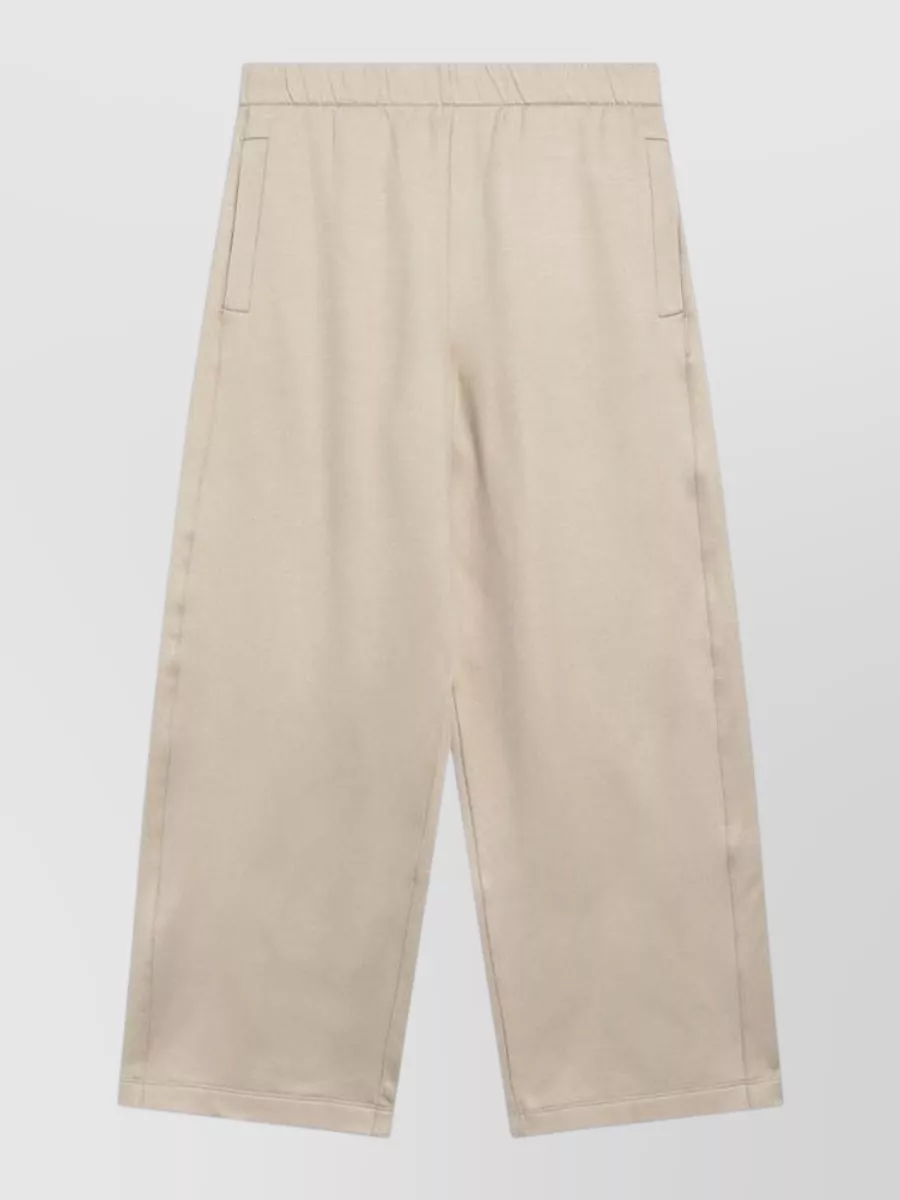 Max Mara silk wide-leg trousers