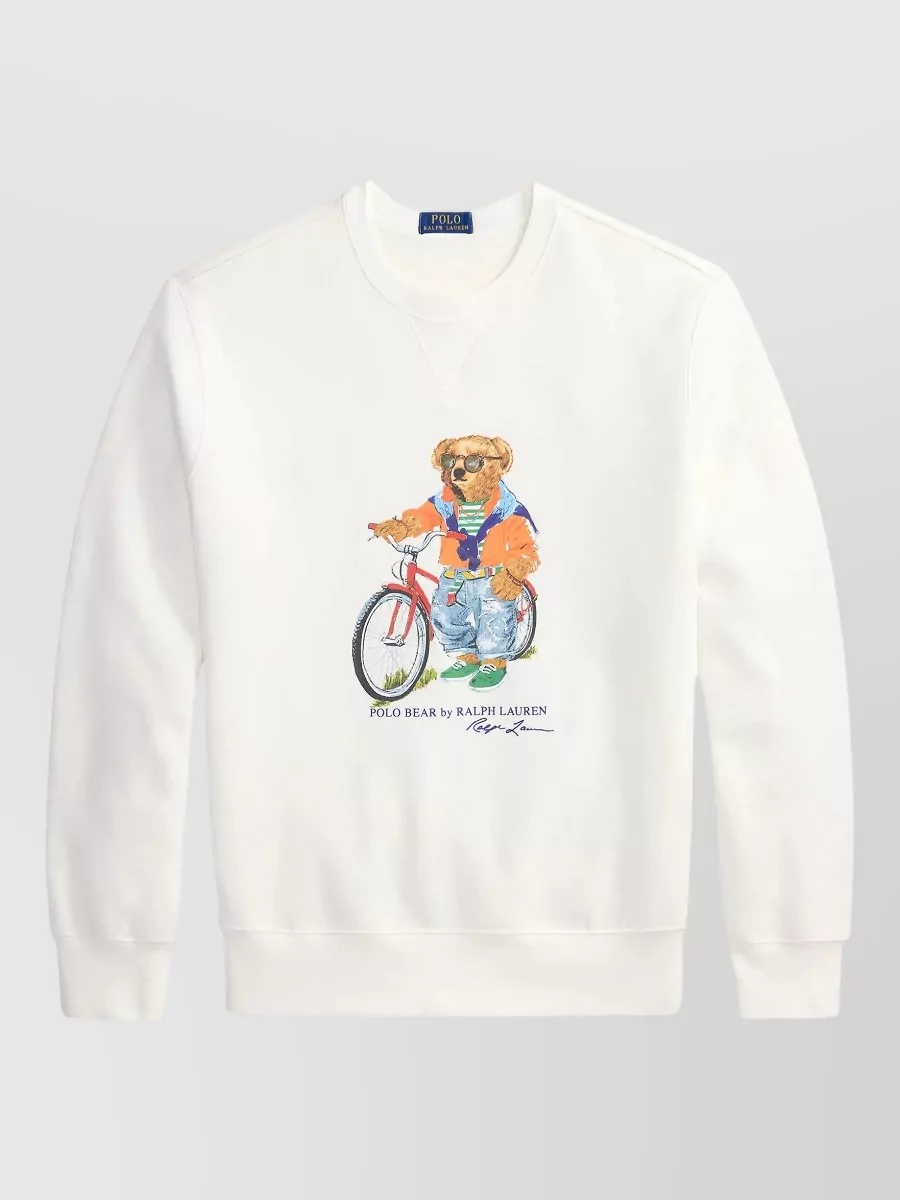 Polo Ralph Lauren cotton blend printed sweatshirt