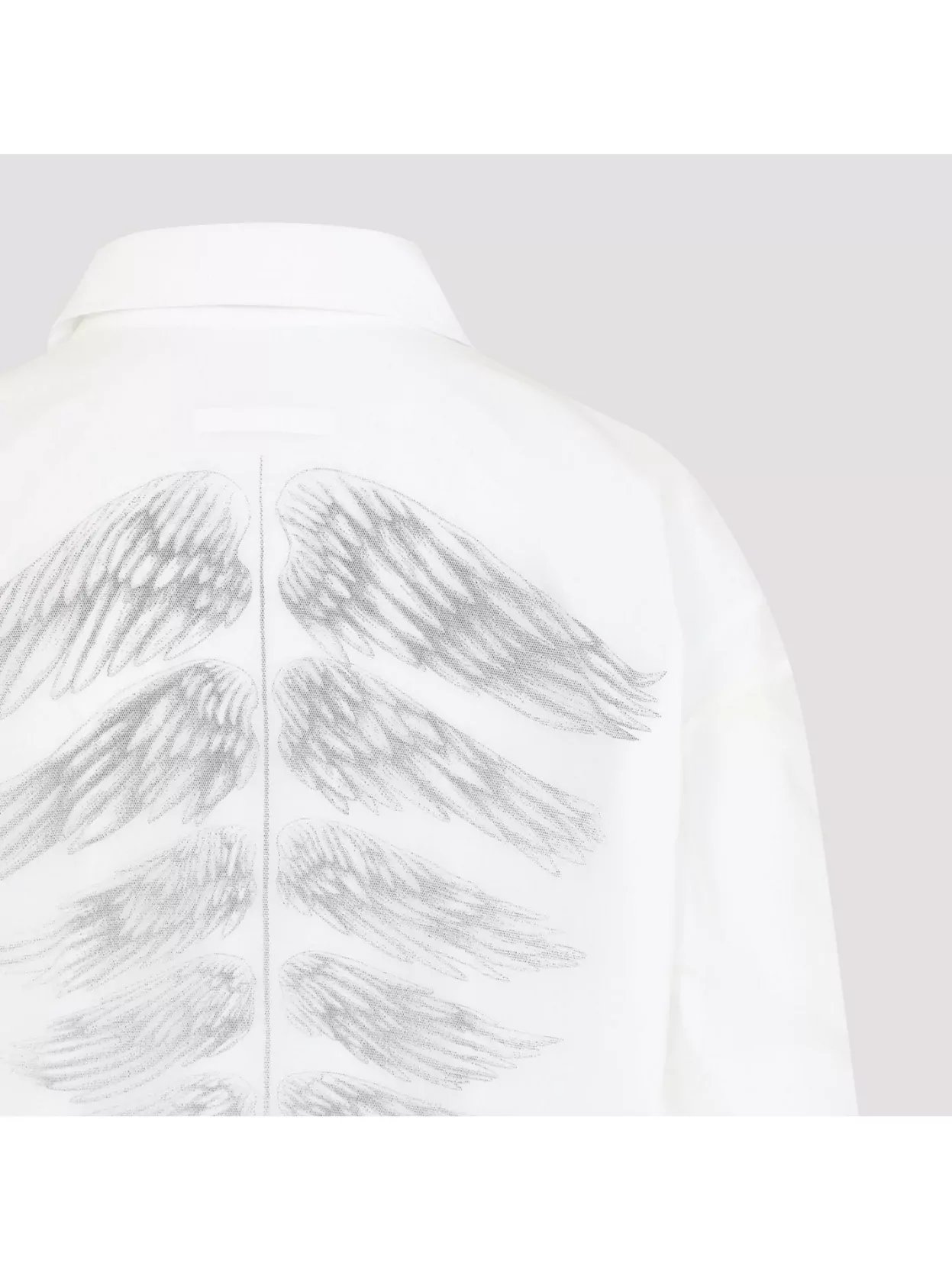 Shop Jean Paul Gaultier Ls Double Layer Shirt