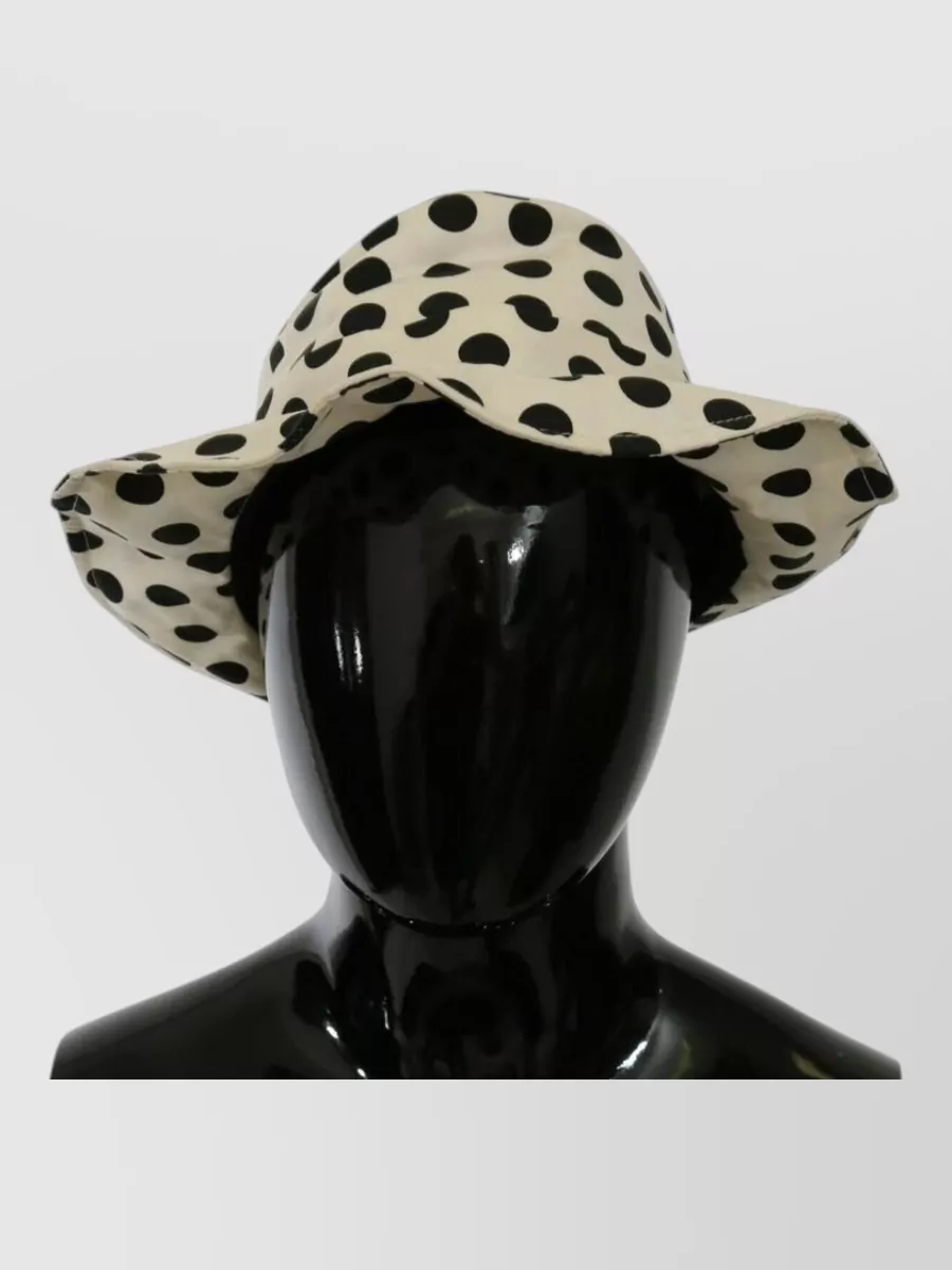 Dolce&Gabbana polka-dot bucket hat