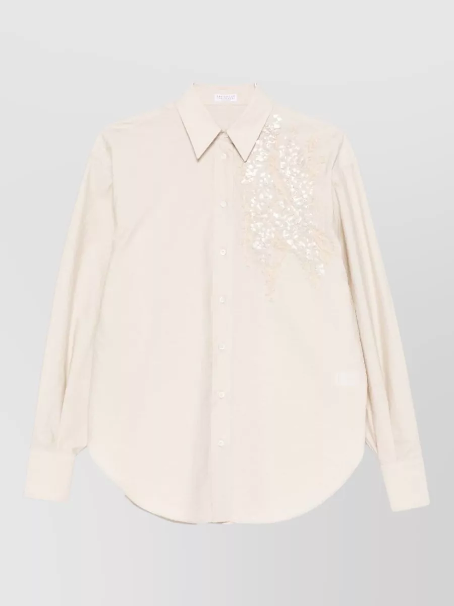 Brunello Cucinelli embroidered shirt