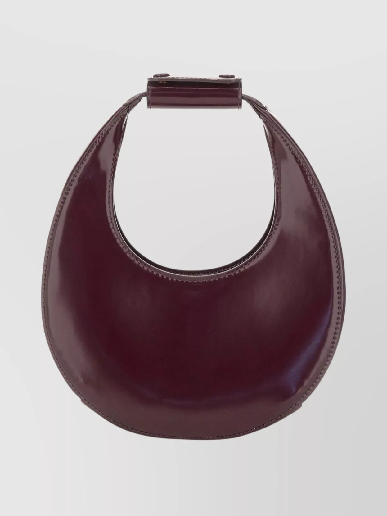 Staud Curved Shoulder Bag Adjustable Strap Top Handle