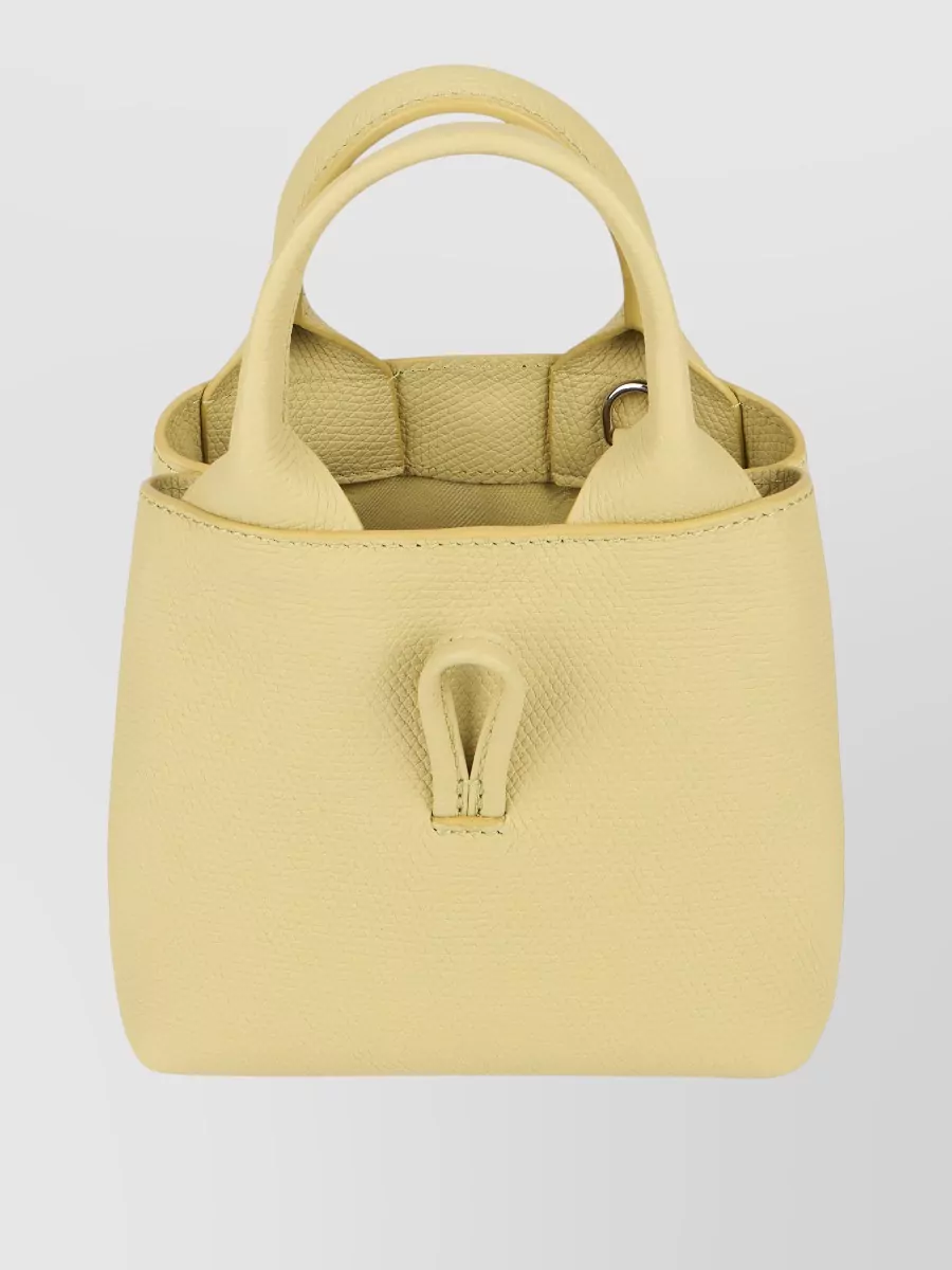 Longchamp Calfskin Xs Le Roseau Mini Bag