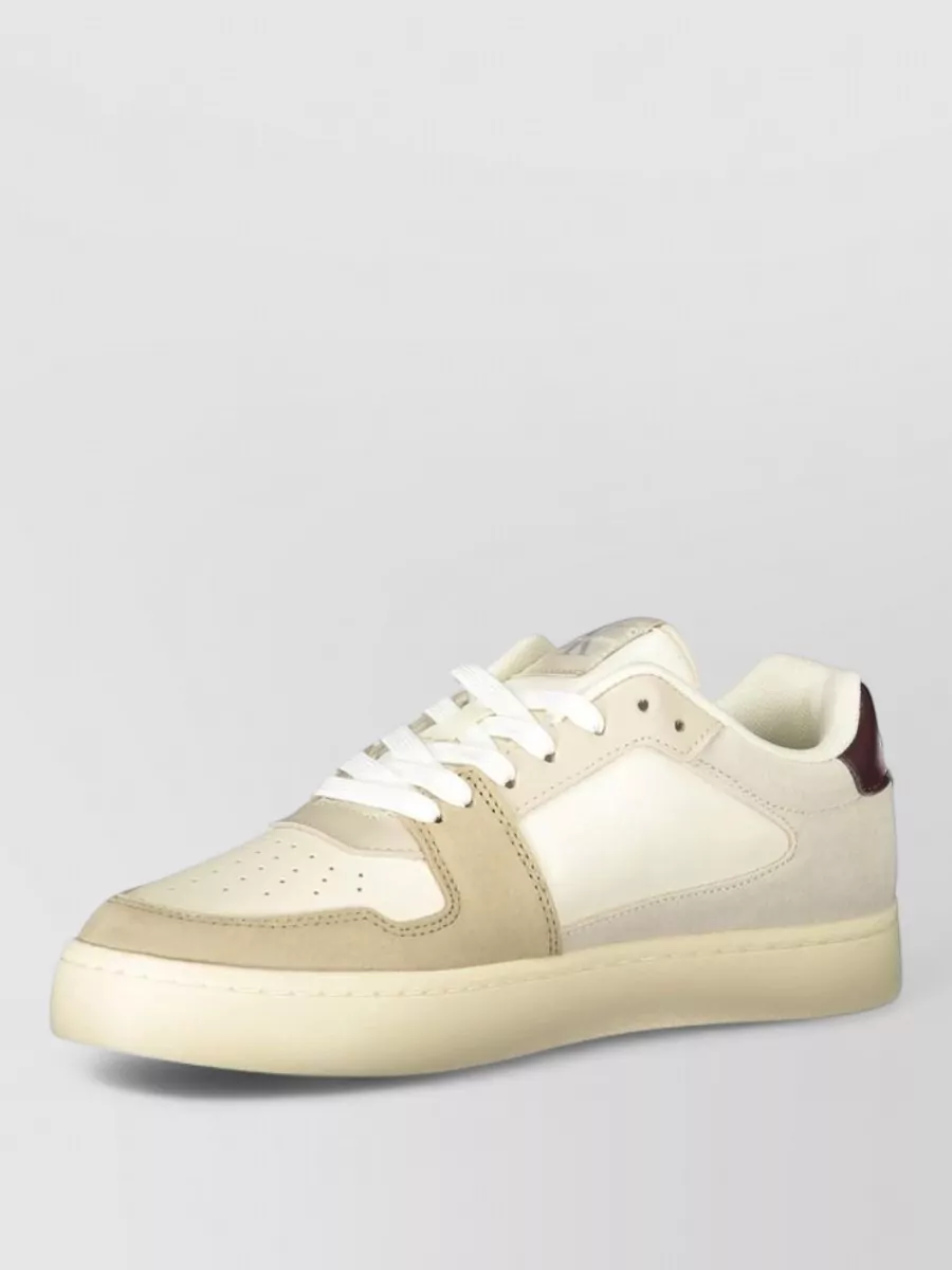 Calvin Klein Polyester Lace-Up Sneakers