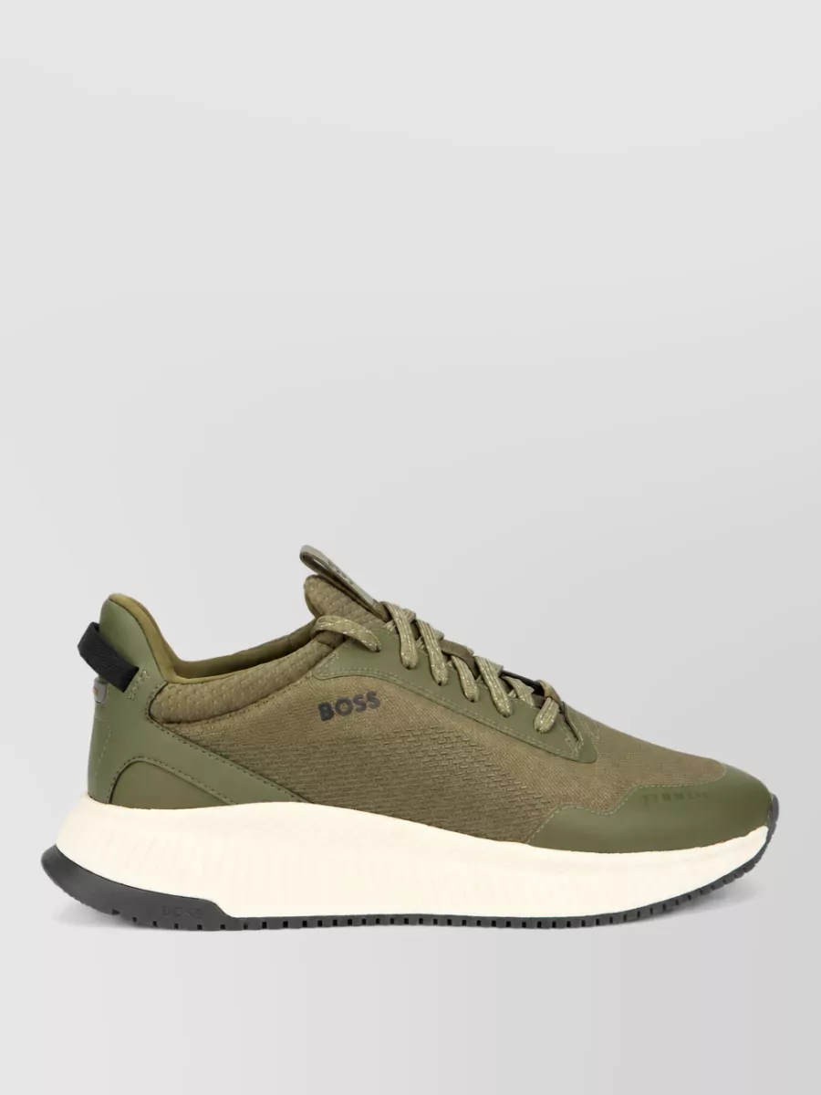 Boss Cotton Low-Top Sneakers