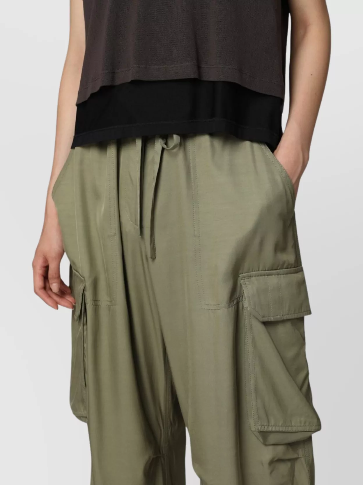 Golden Goose Trousers Cargo Adjustable Ankles