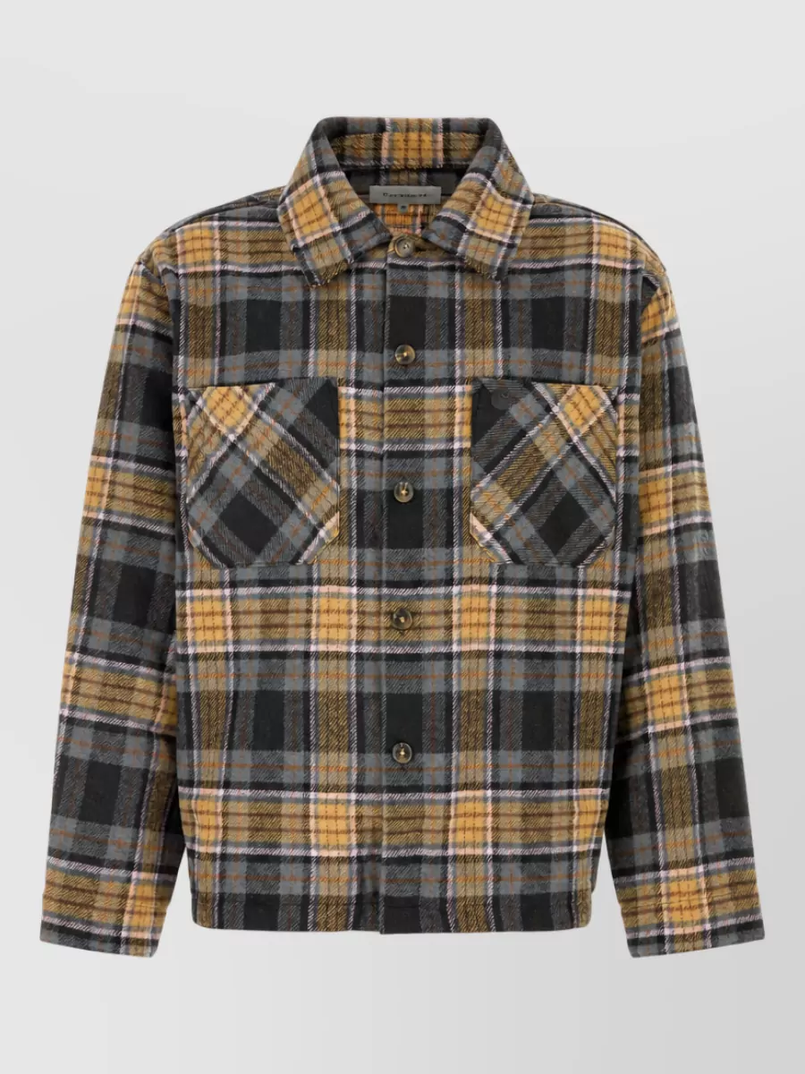 Carhartt Wip Checked wool-blend shirt jacket