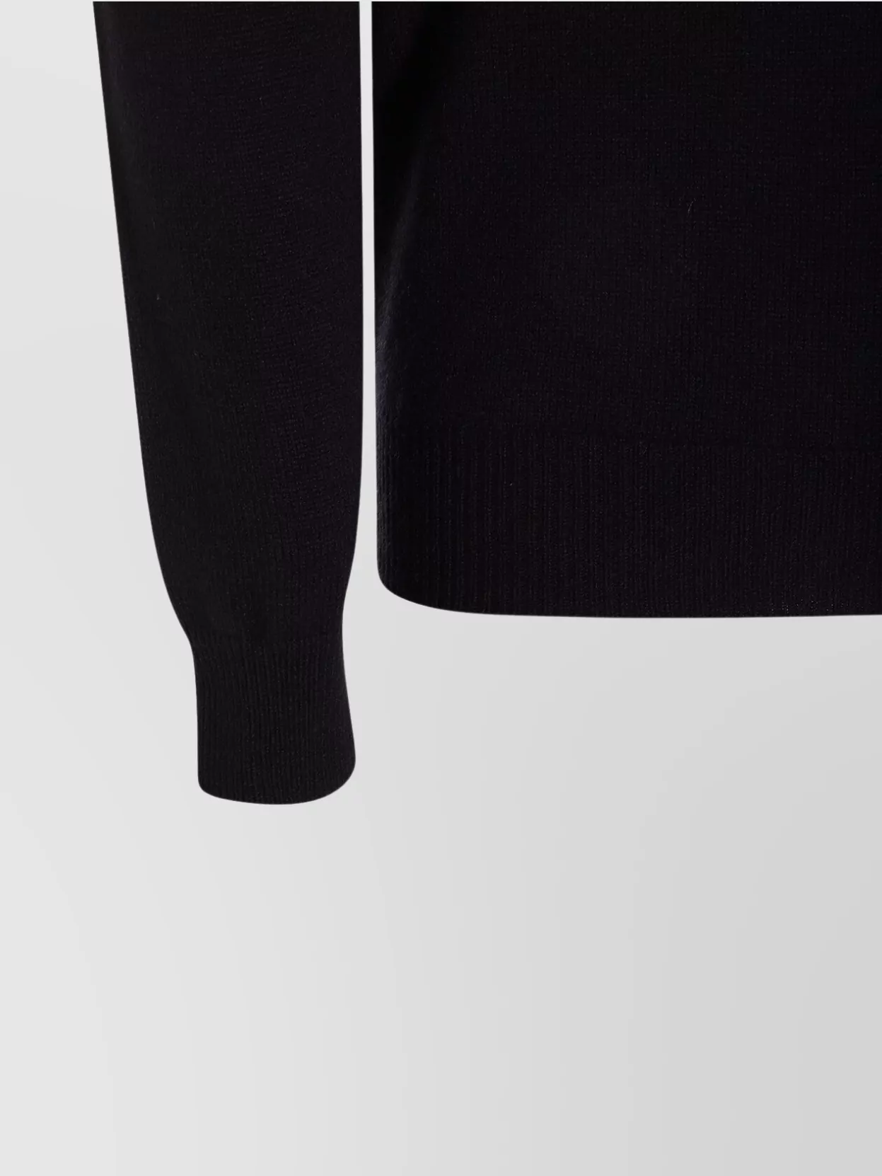 Malo Ribbed Turtleneck Sweater Long Sleeves