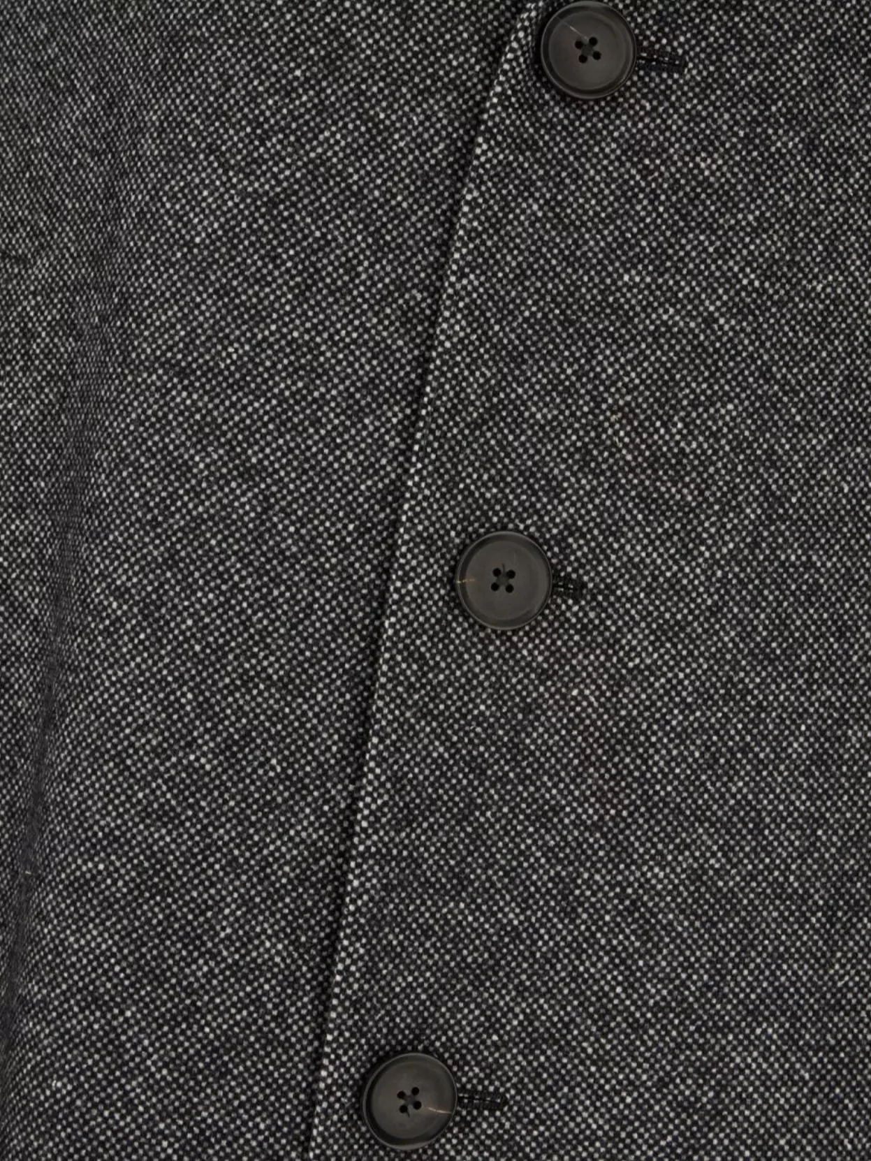 Zegna Cashmere Blend Longline Coat With Notched Lapels