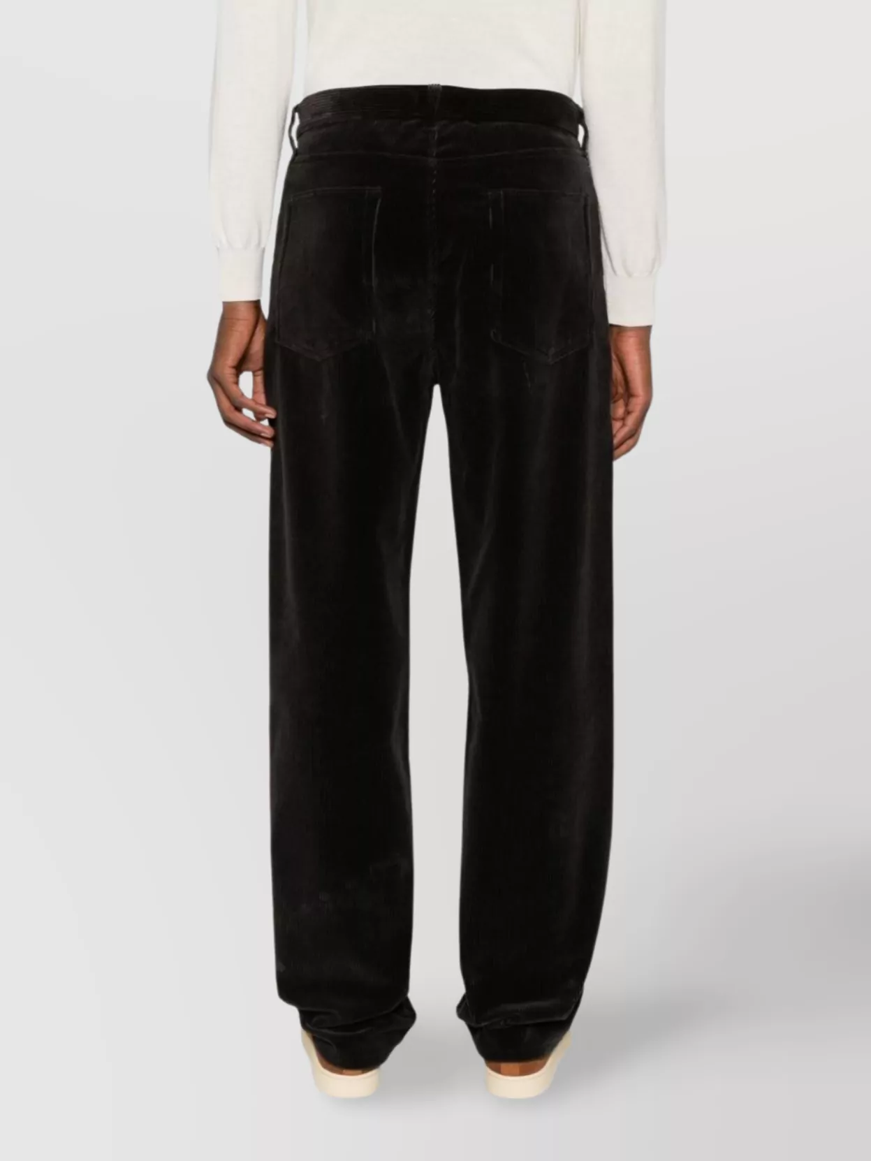 Emporio Armani Trousers With Five Pockets And Belt Loops