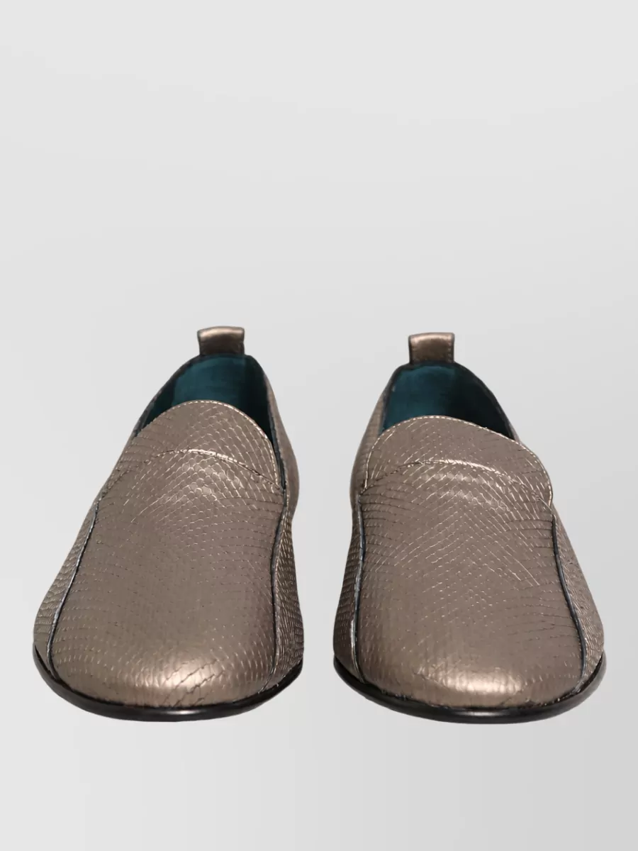 Dolce&Gabbana leather slip-on slippers