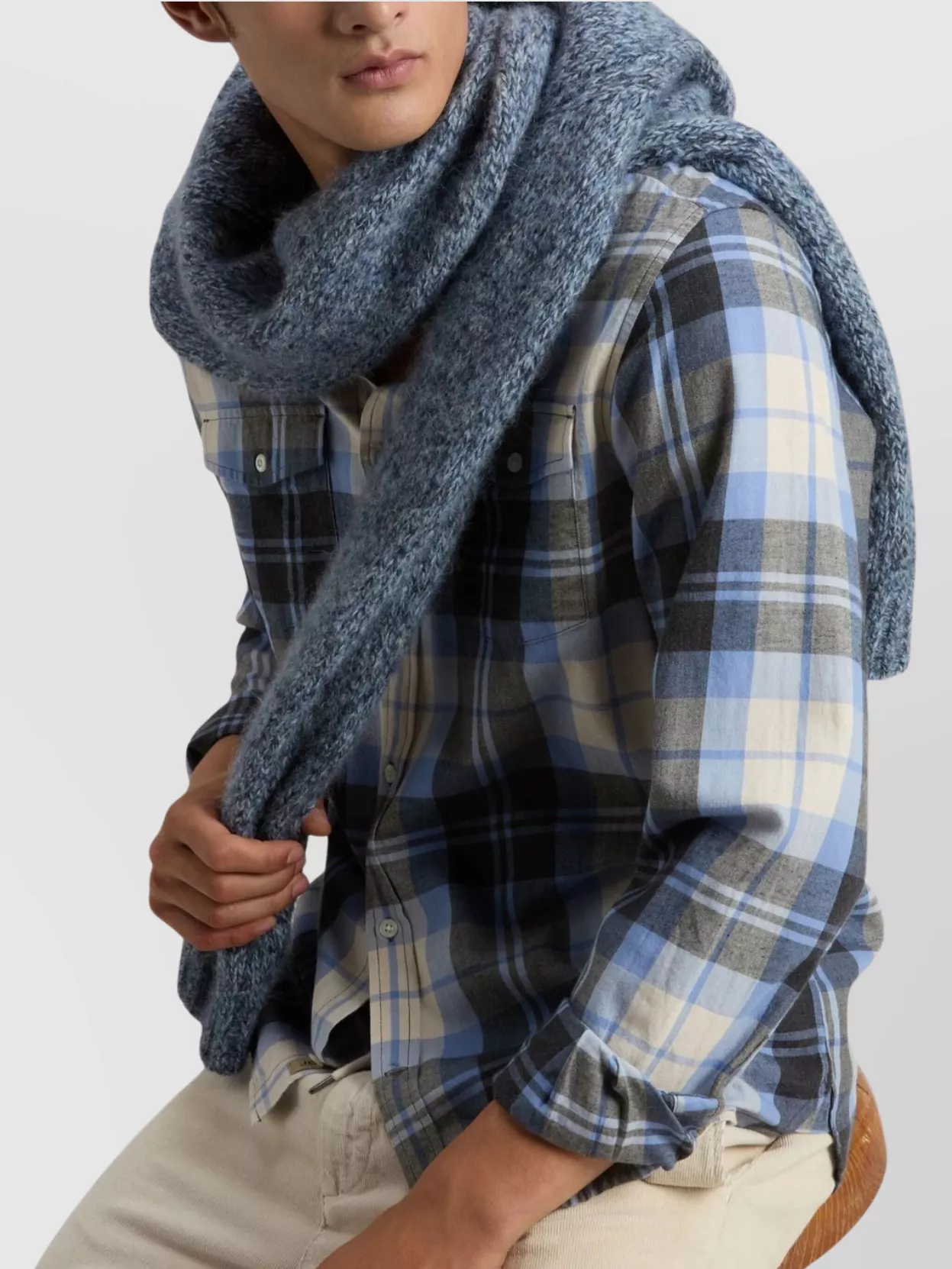 Woolrich Flannel Shirt With Long Sleeves And Pockets