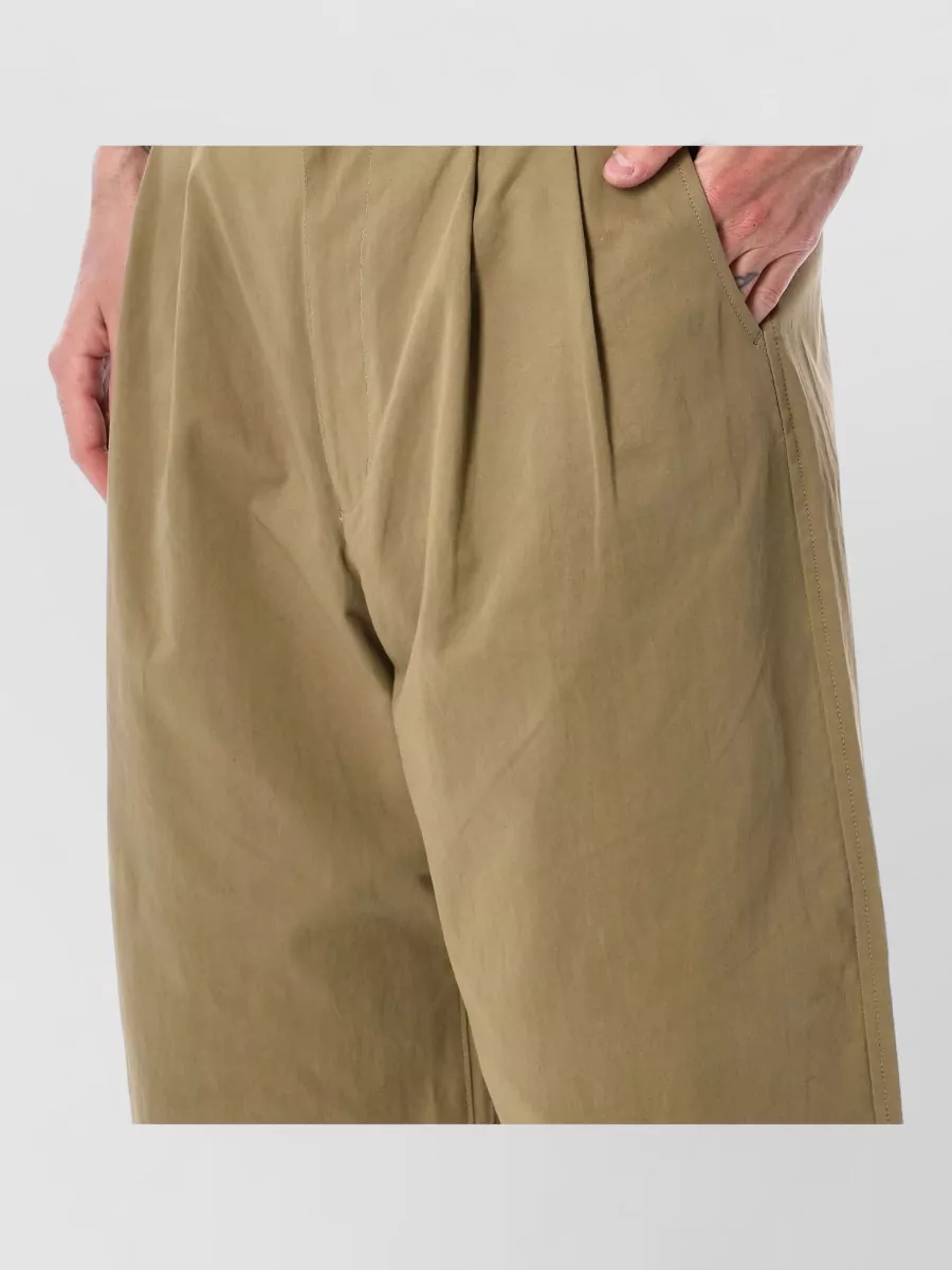 Comme Des Garçons Homme Pleated Wide-Leg Tailored Shorts