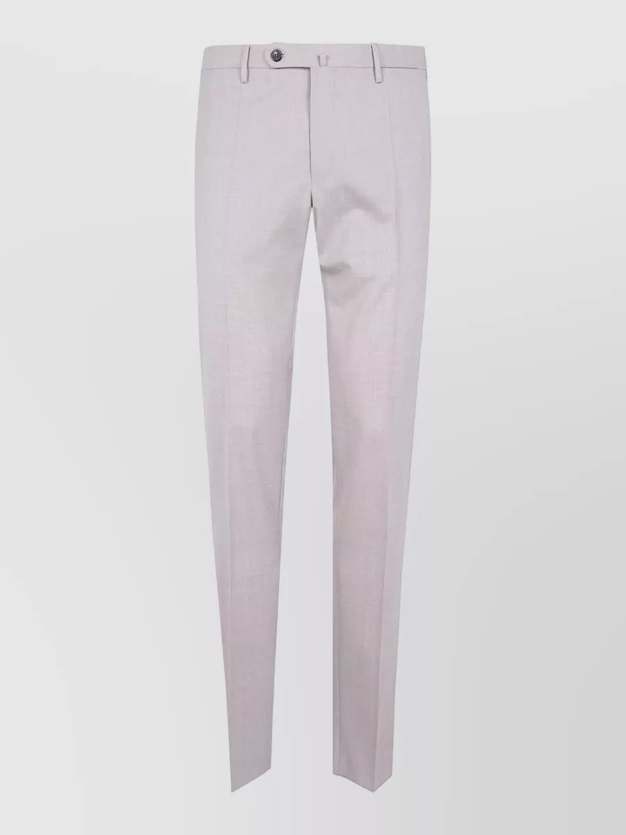 Incotex Virgin Wool Regular-Fit Straight-Leg Trousers