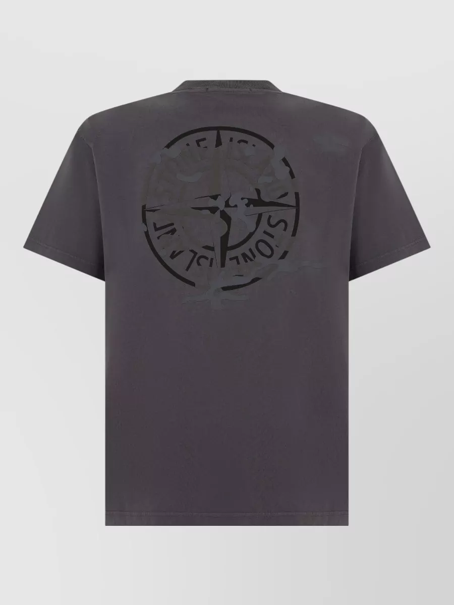 Stone Island Short-Sleeve Cotton T-Shirt