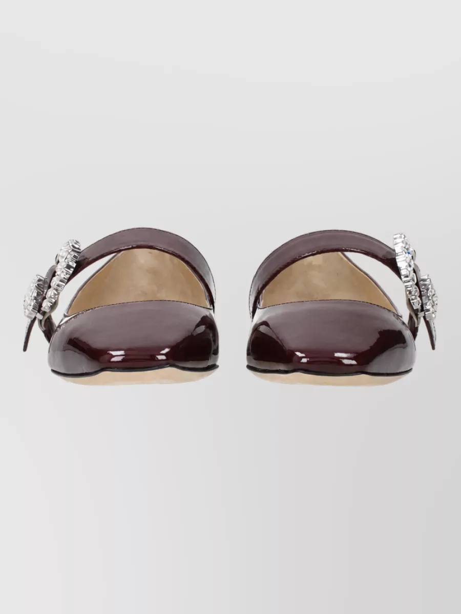 Jimmy Choo Patent Leather Ballerina Flats