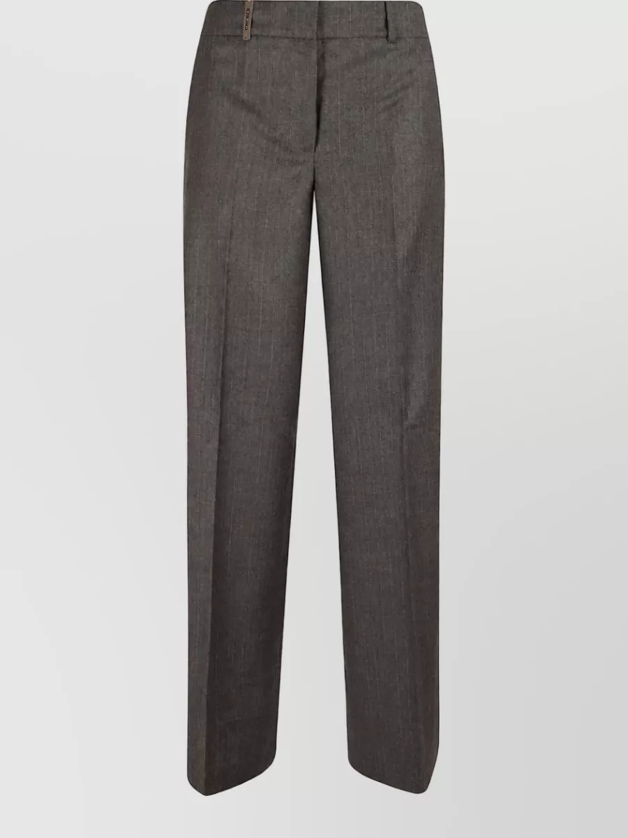 Peserico virgin wool tailored trousers