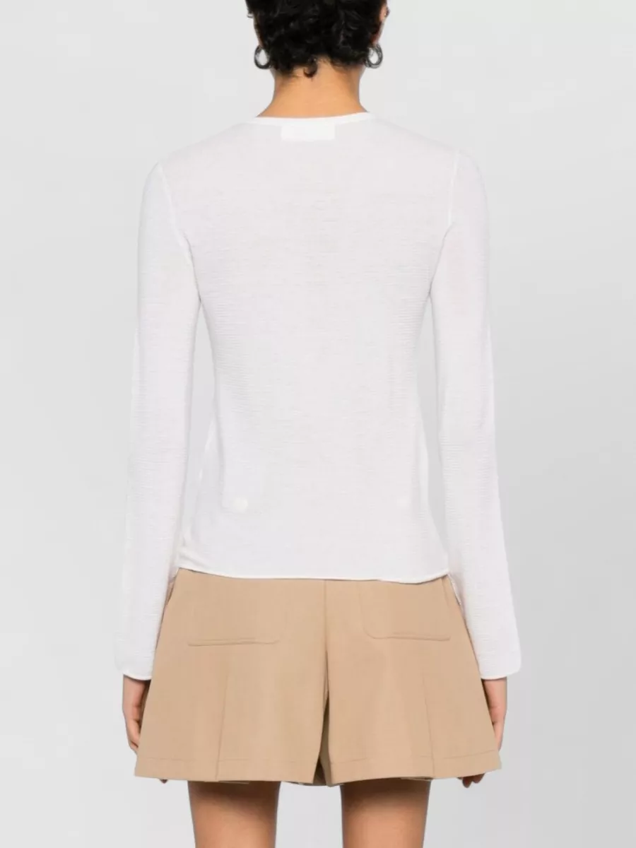 Lisa Yang Cashmere Ribbed Knit Sweater