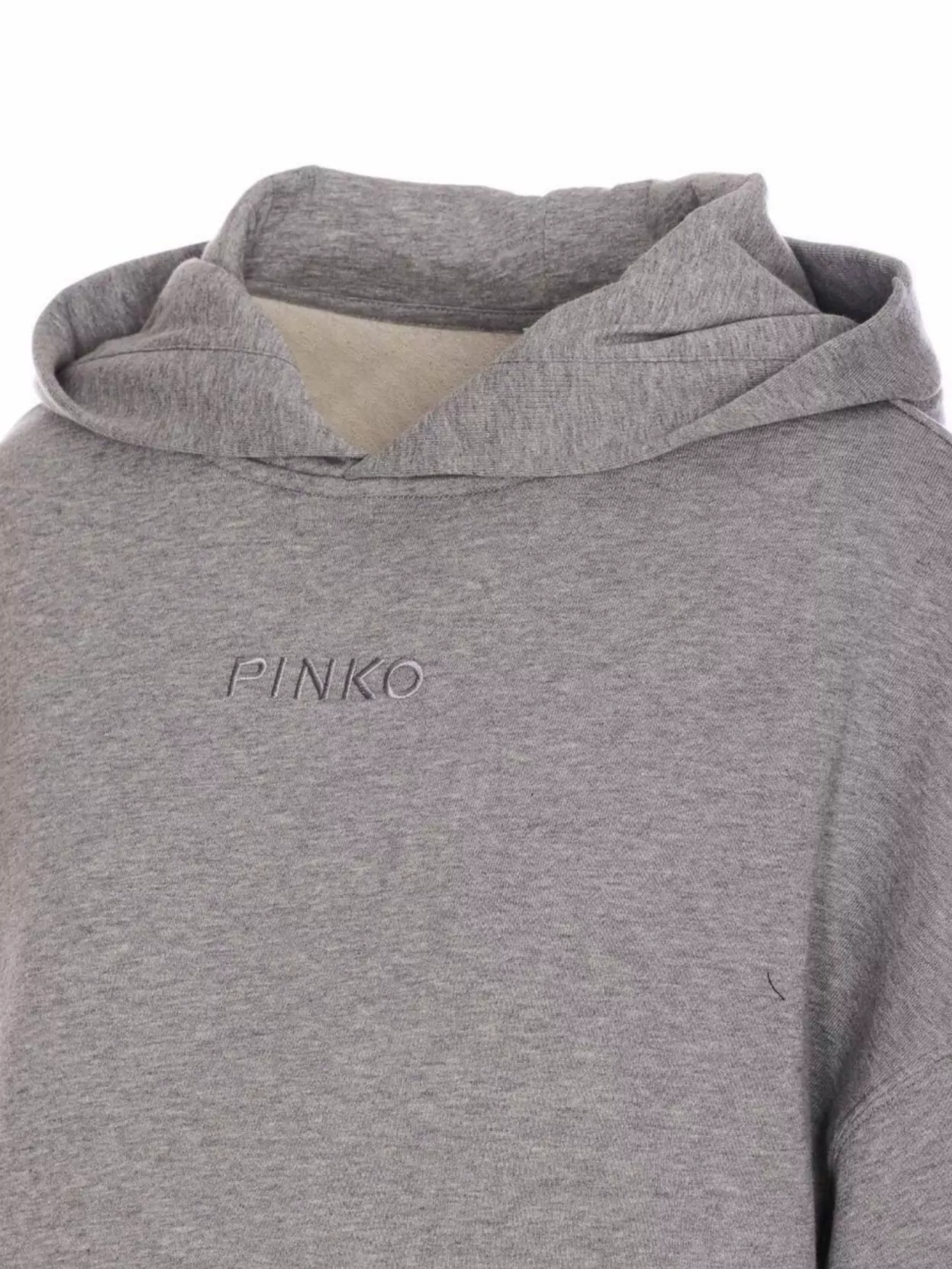 Shop Pinko Knitwear With Hooded Design And Kangaroo Pocket