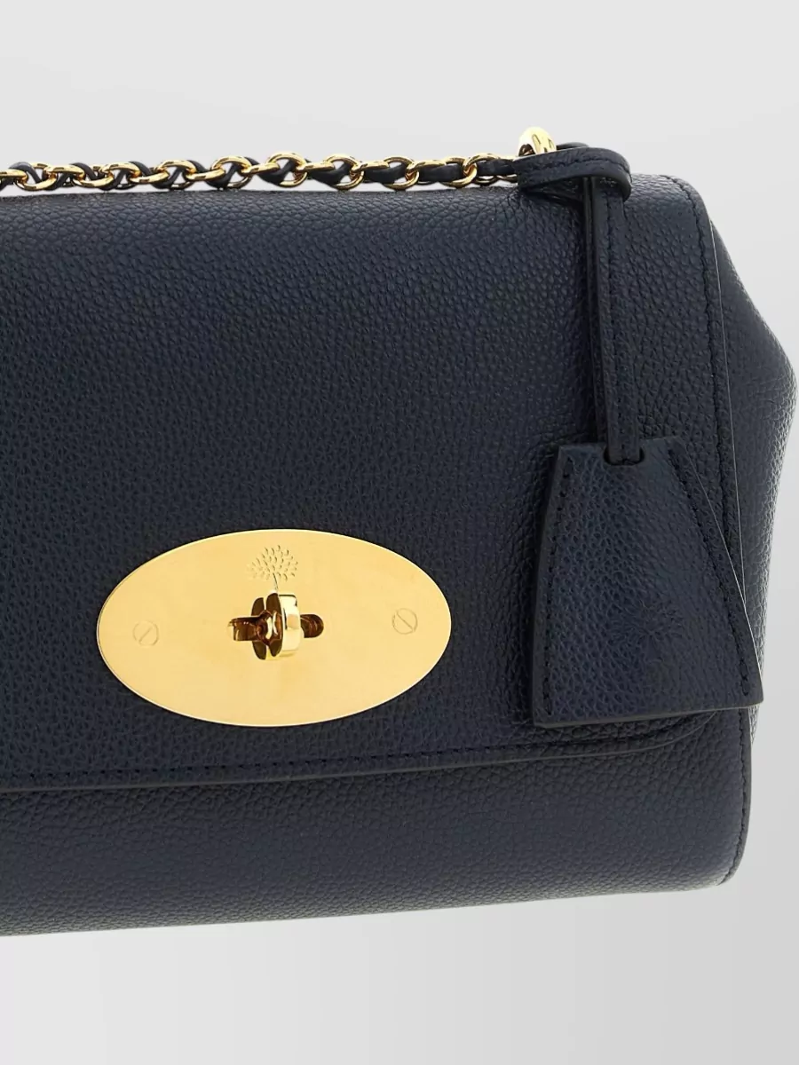 Mulberry Lily Small Shoulder Bag Chain Strap In Blue
