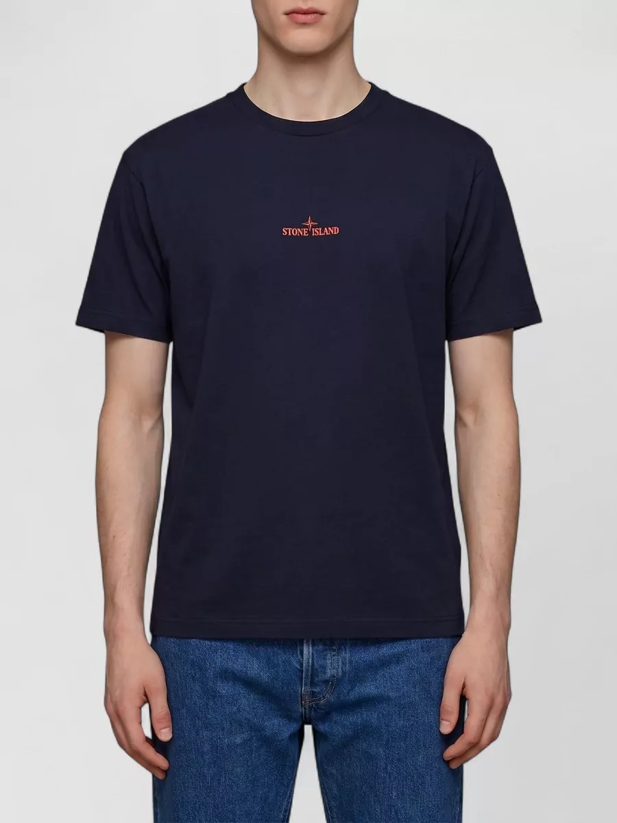 Stone Island cotton desert print t-shirt