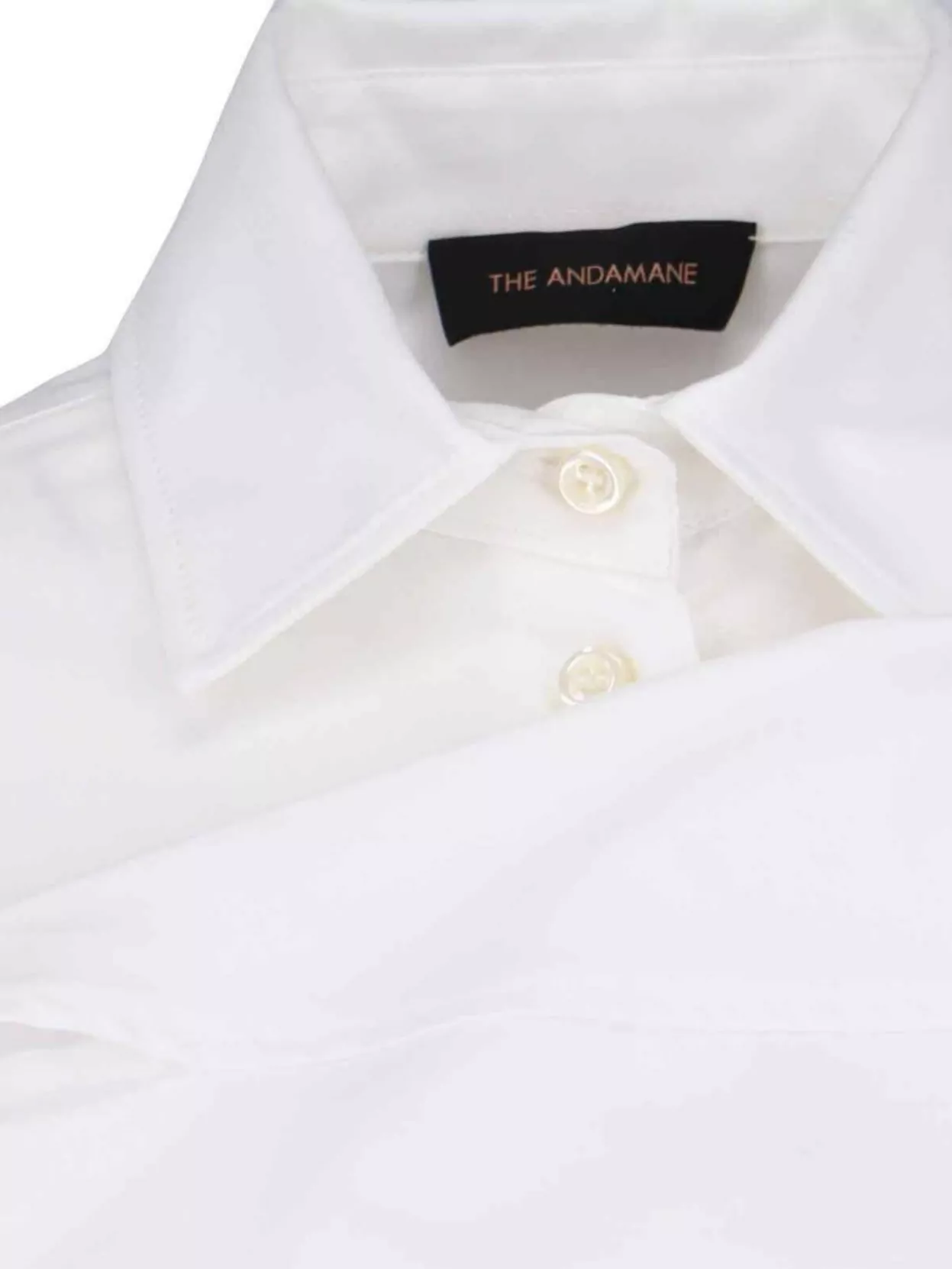 The Andamane Long Sleeve Shirt With Structured Collar And Pocket