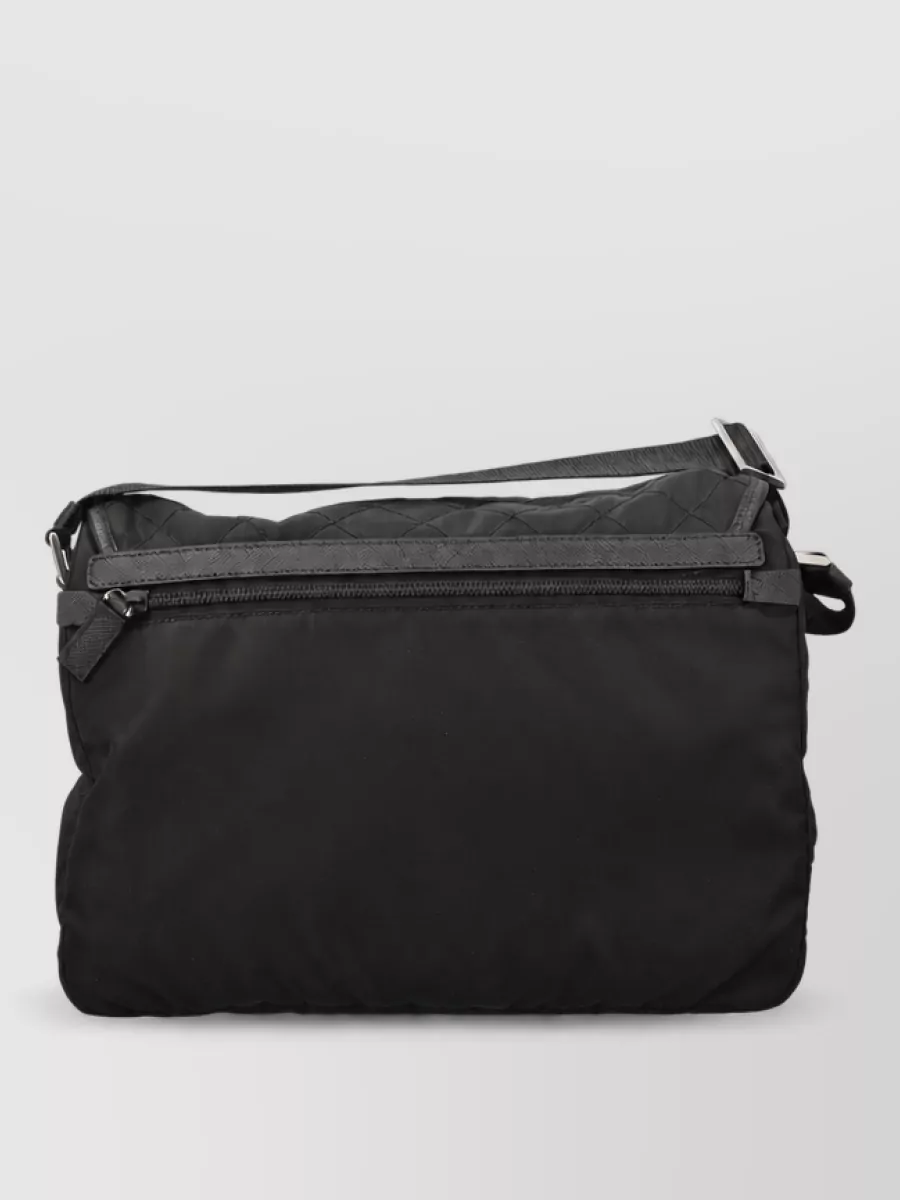 Prada Shoulder Recycled Polyamide Quilted Belt Bag