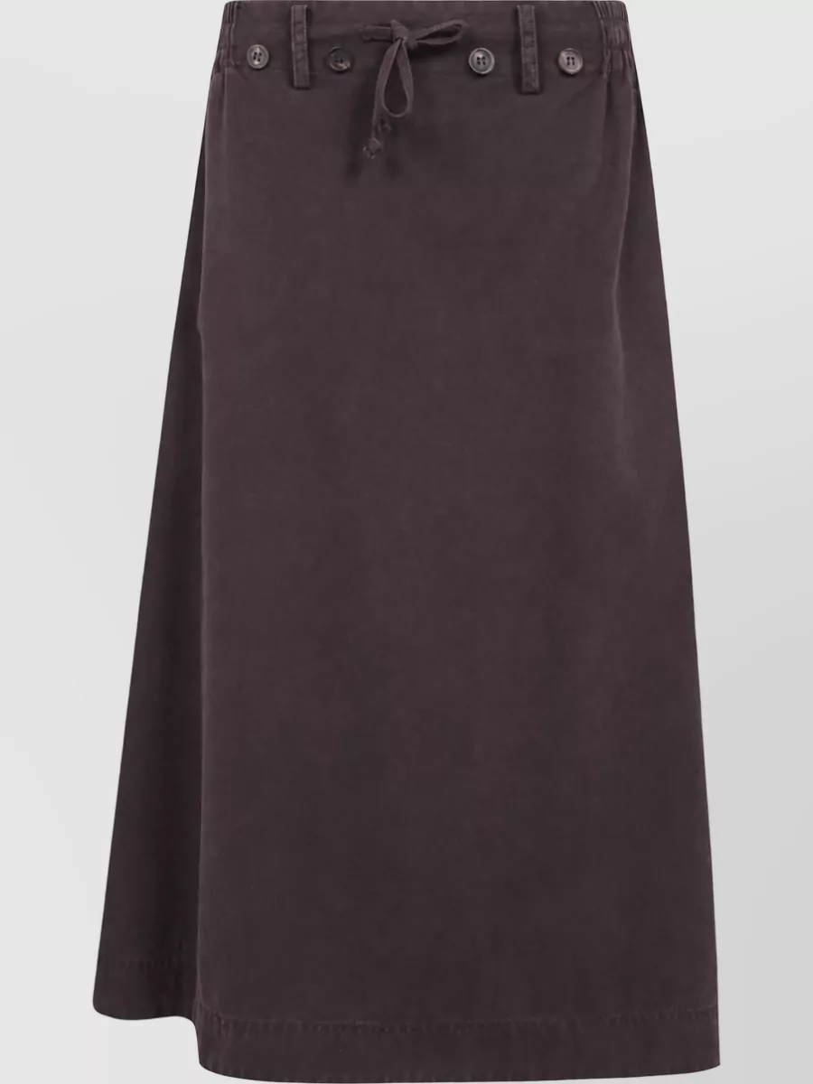 Golden Goose Cotton a-line skirt