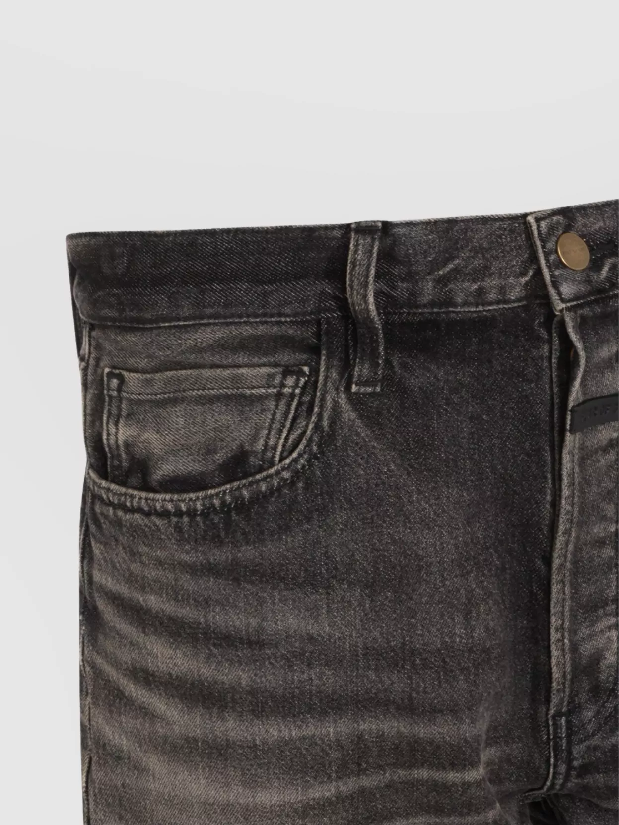 Fear Of God Straight Leg Five-Pocket Trousers With Belt Loops