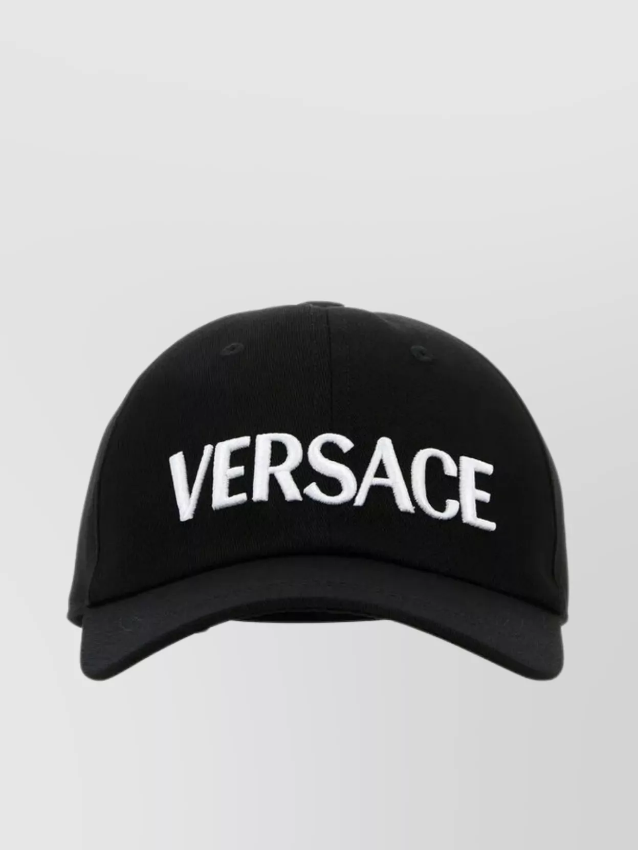 Shop Versace Baseball Cap With Curved Visor And Ventilation Holes