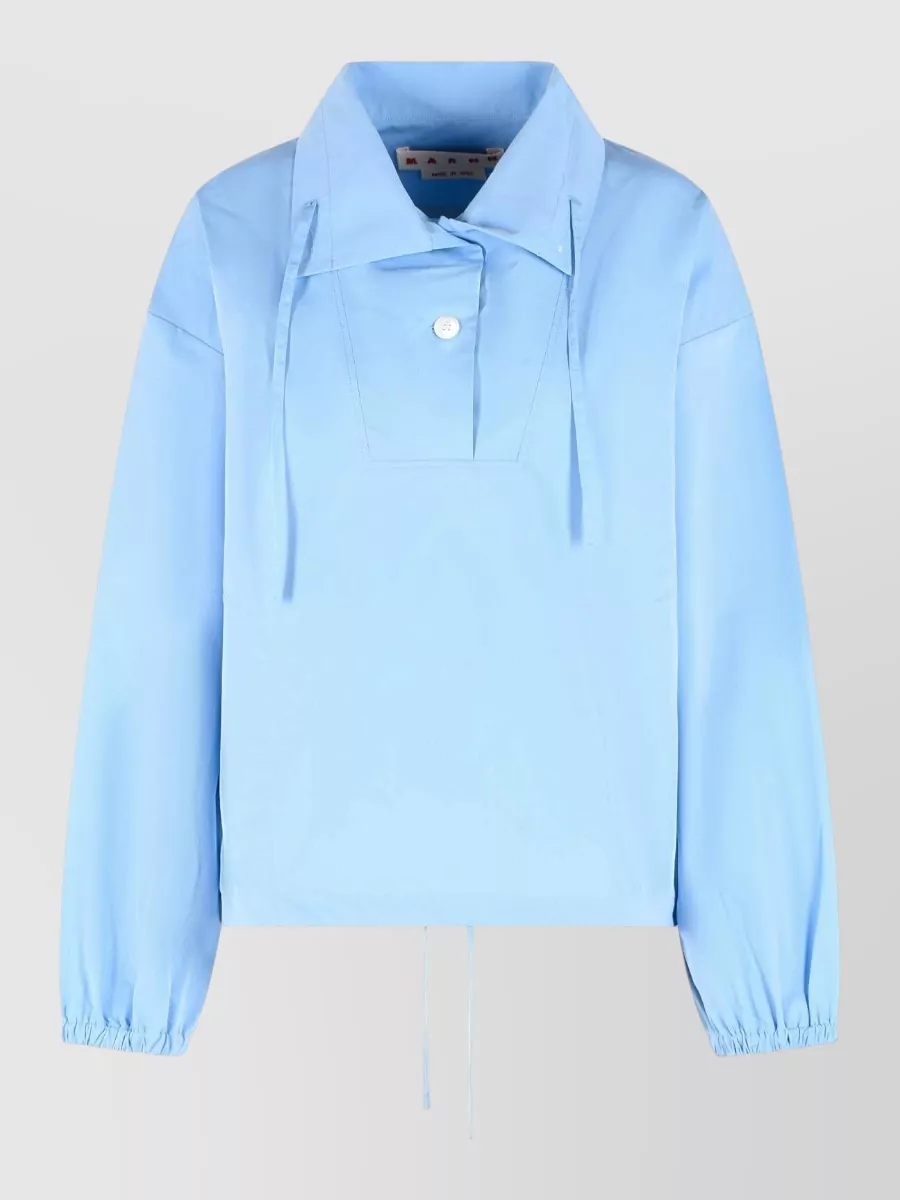 Marni cotton shirt jacket