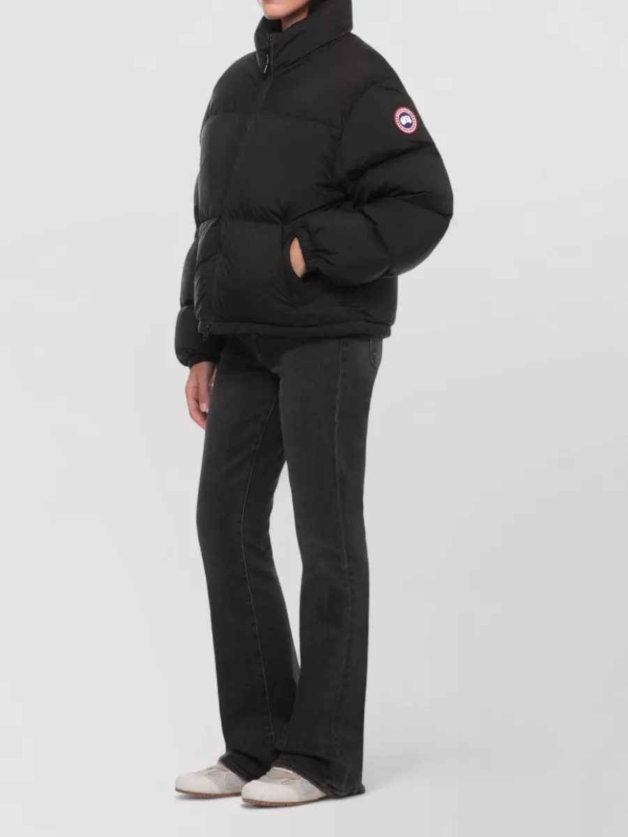 Canada Goose Down Quilted Cropped Puffer Jacket