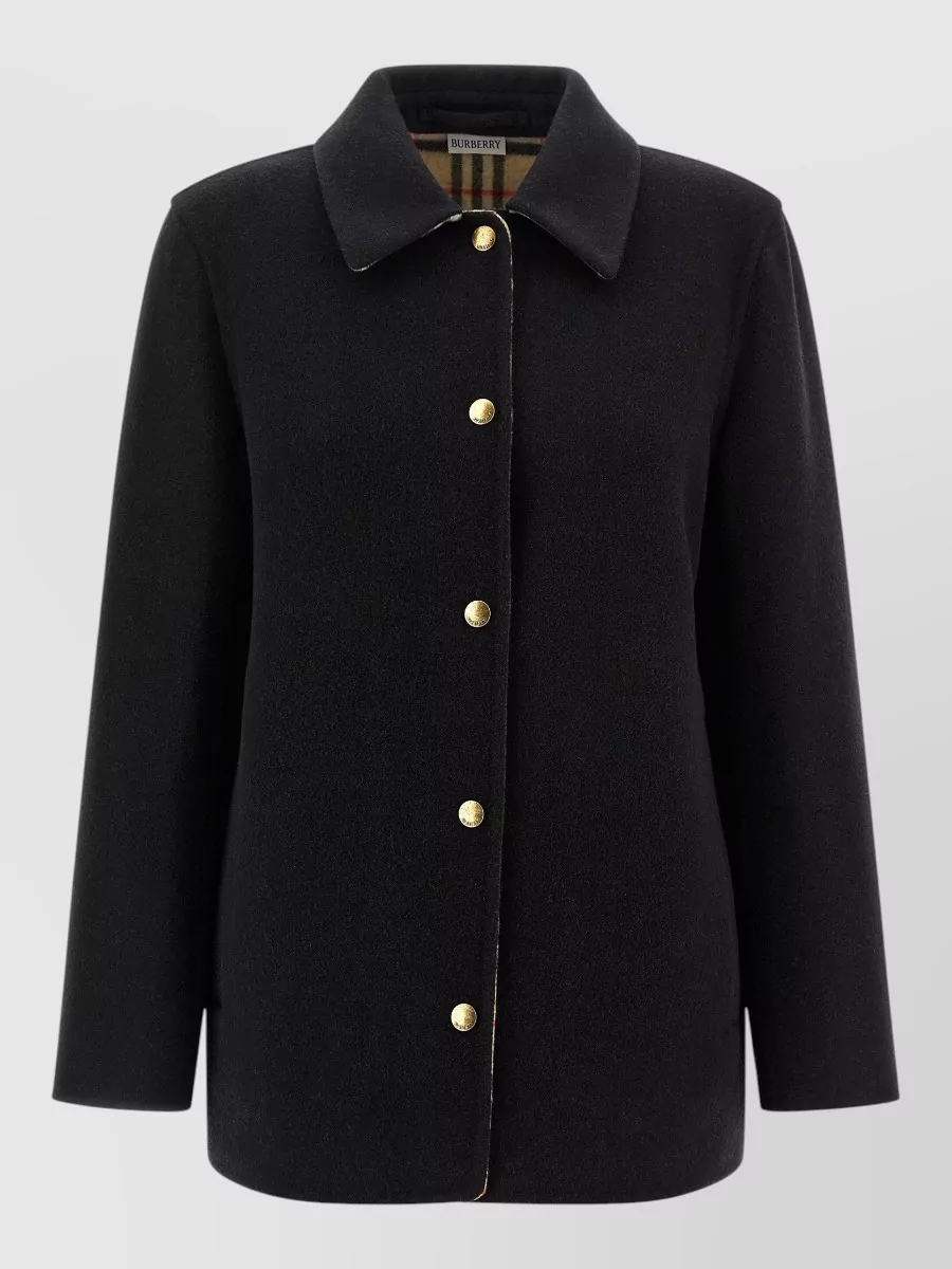 Burberry Wool fitted jacket