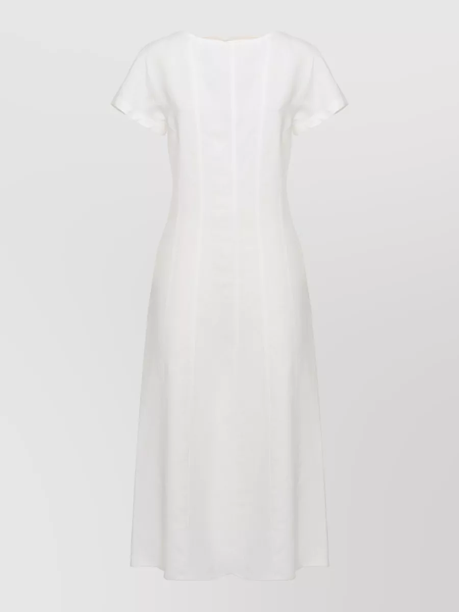 Antonelli Firenze Sleeveless Crewneck Midi Dress