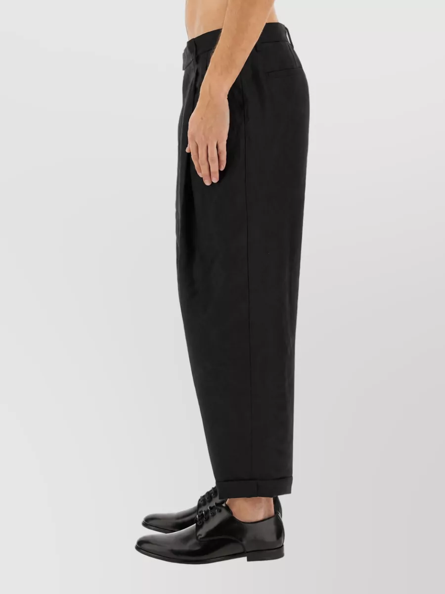 Dolce&Gabbana Linen Tailored Trousers