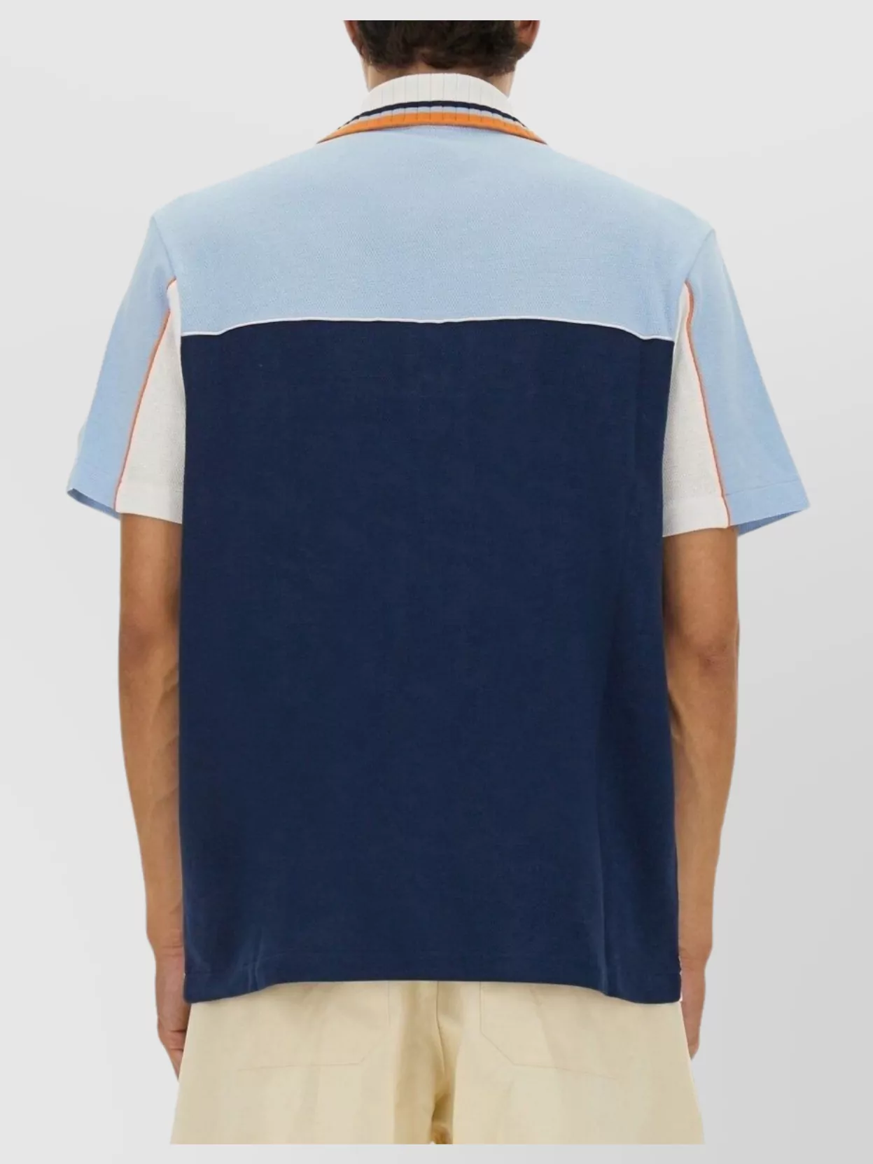 Casablanca Block Design Polo Shirt