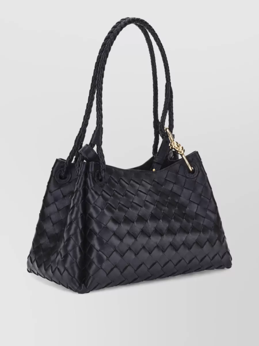 Bottega Veneta intrecciato leather shoulder bag