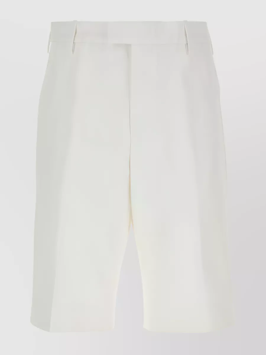 Alexander Mcqueen Shorts-50 Nd  Male In White