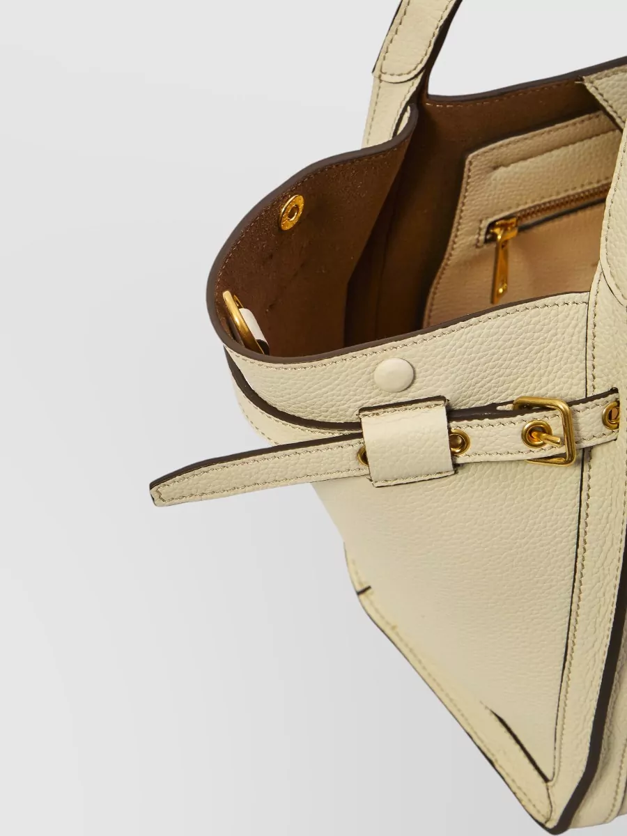 Tod's Small Leather Beach Shopping Bag