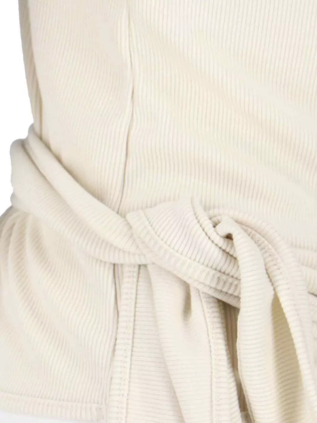 Low Classic Long Sleeve High Neck Top With Buttons