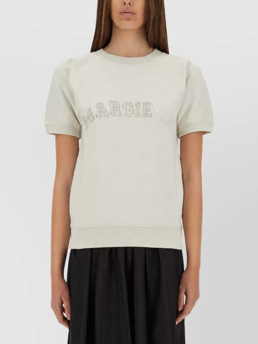 Maison Margiela Short-Sleeve Sweatshirt