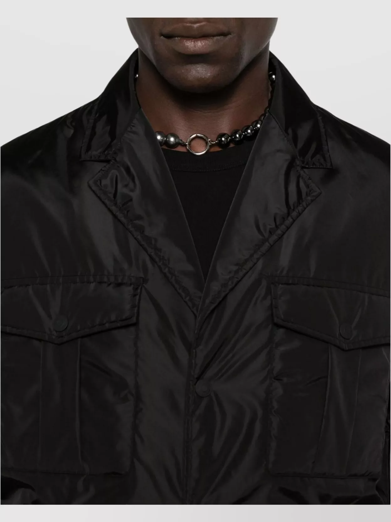 Dsquared2 Lightweight Jacket With Flap Pockets And Lapels